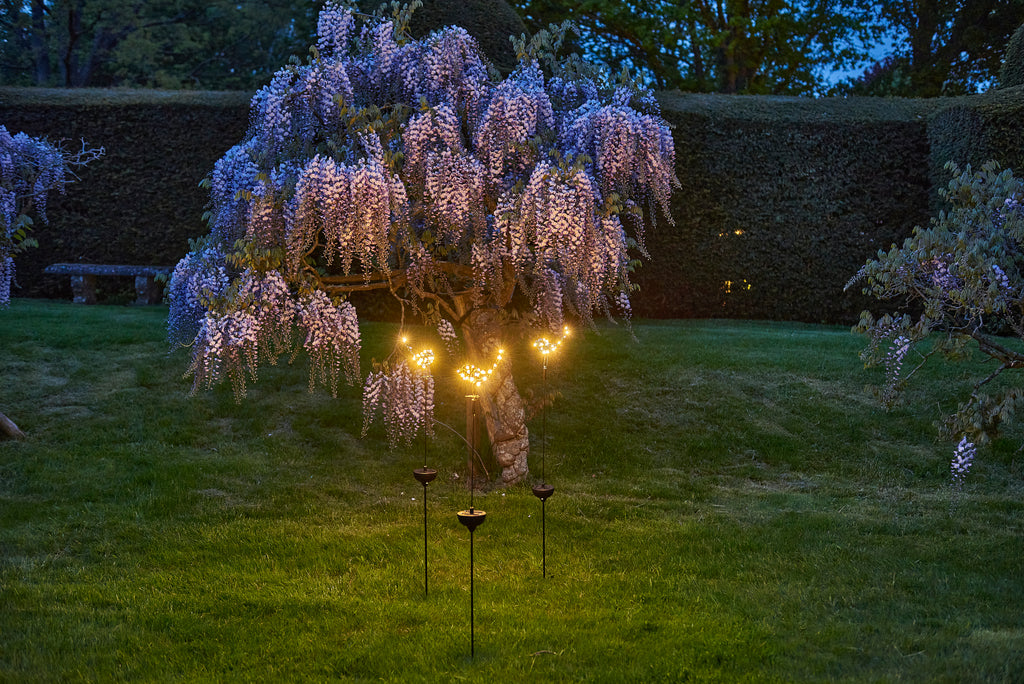 Solar Robin Garden Stake Light