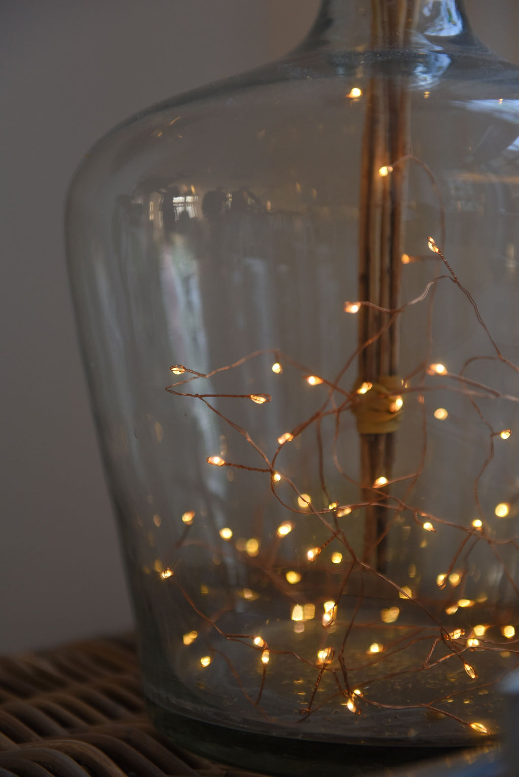 Warm White Copper Cluster Fairy Lights – 7.5m Indoor & Outdoor