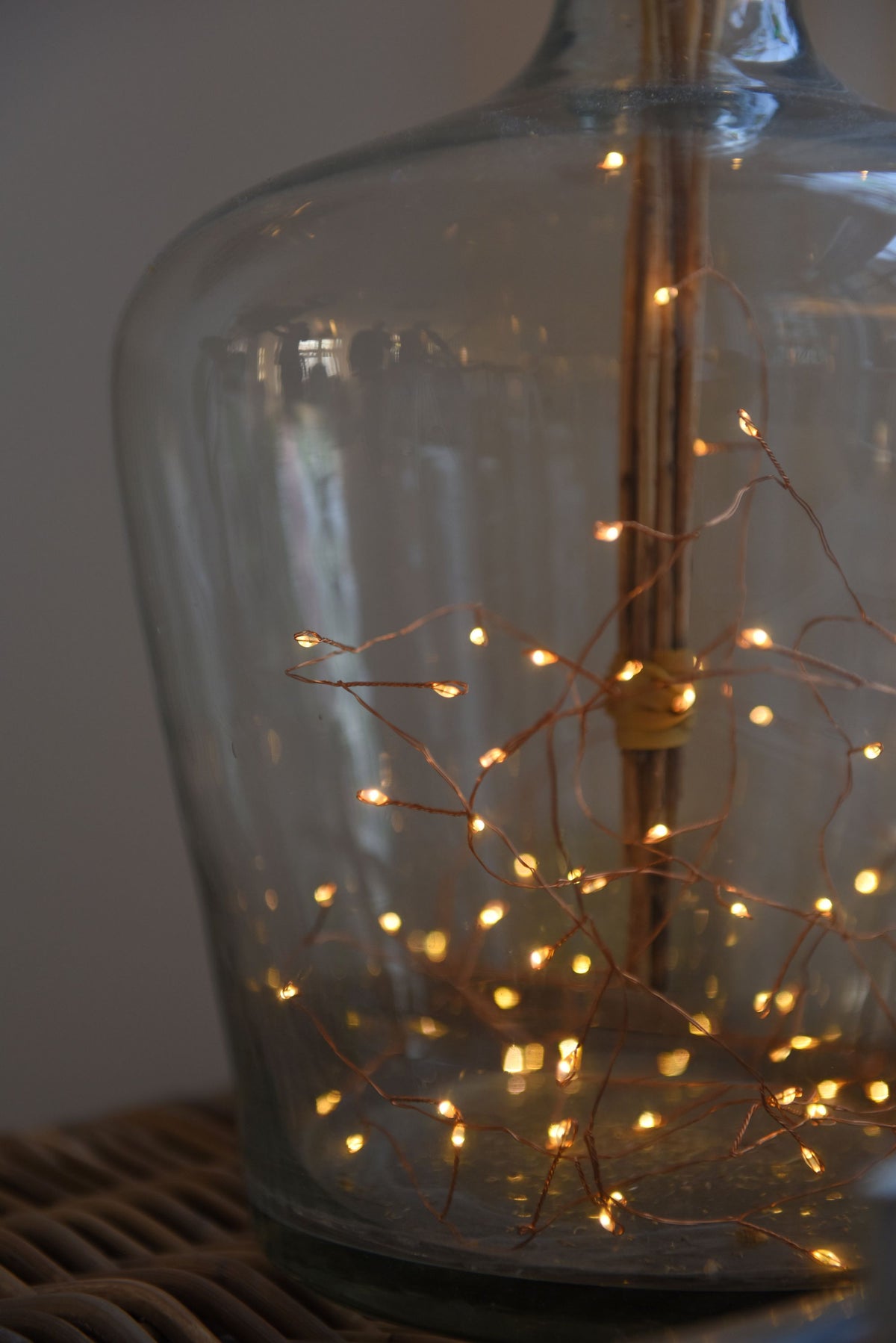 Warm White Copper Cluster Fairy Lights – 7.5m Indoor & Outdoor