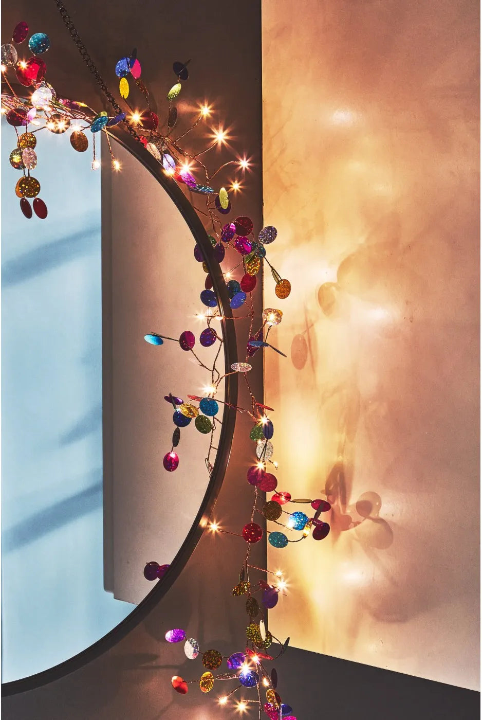Warm White Confetti Fairy Lights – 7.5m Plug-In