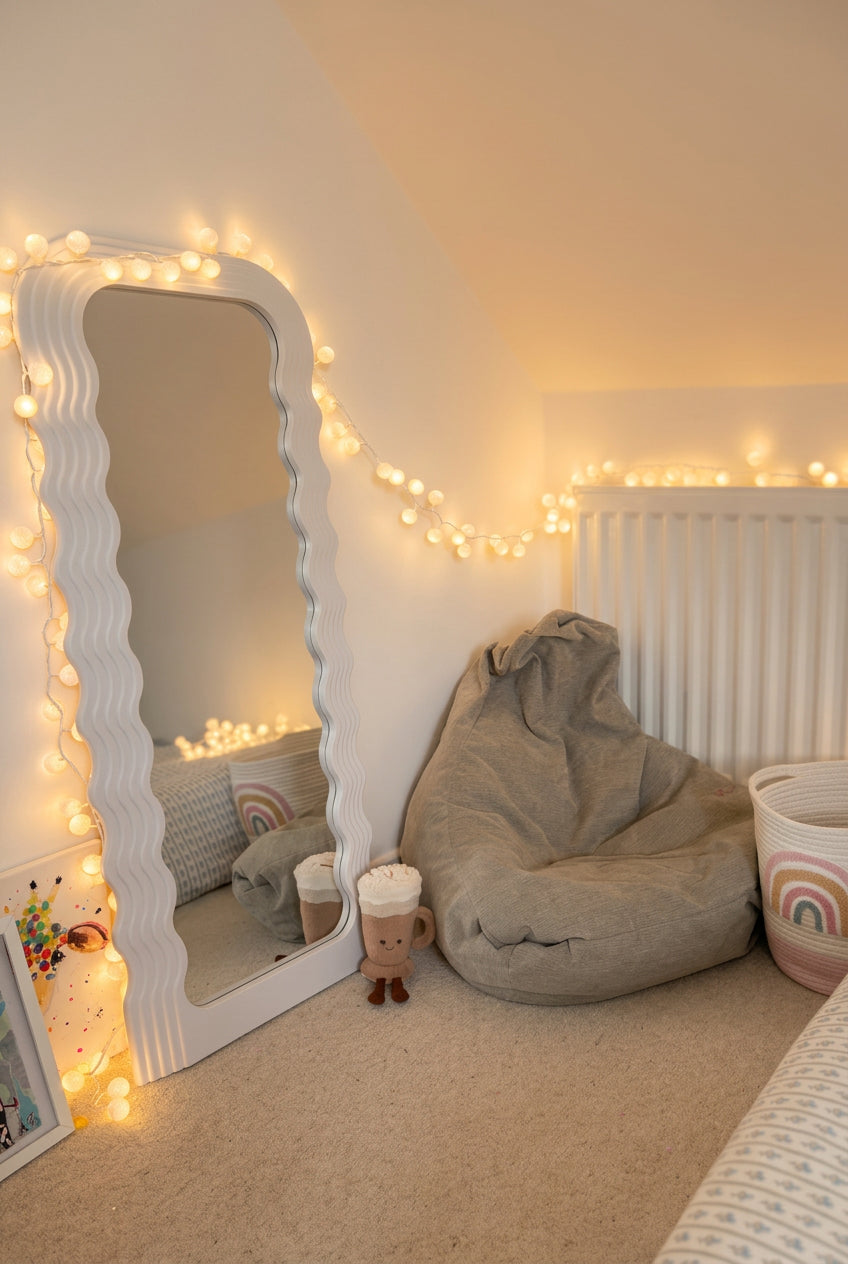 Pom Pom Fairy Lights – 150 Warm White LEDs