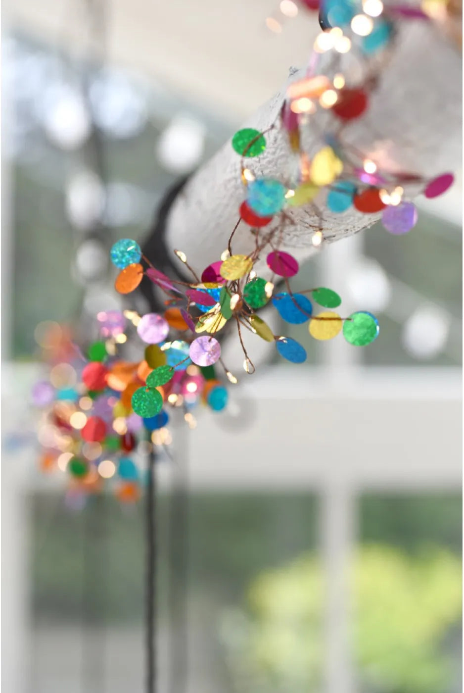 Warm White Confetti Fairy Lights – 7.5m Plug-In
