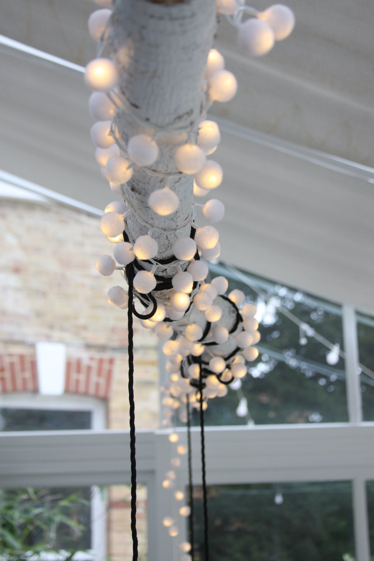 Pom Pom Fairy Lights – 150 Warm White LEDs
