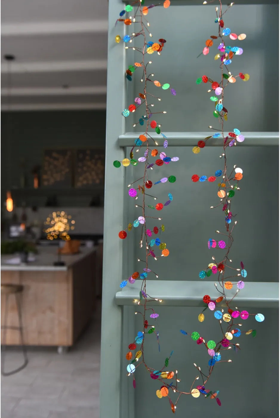 Warm White Confetti Fairy Lights – 7.5m Plug-In